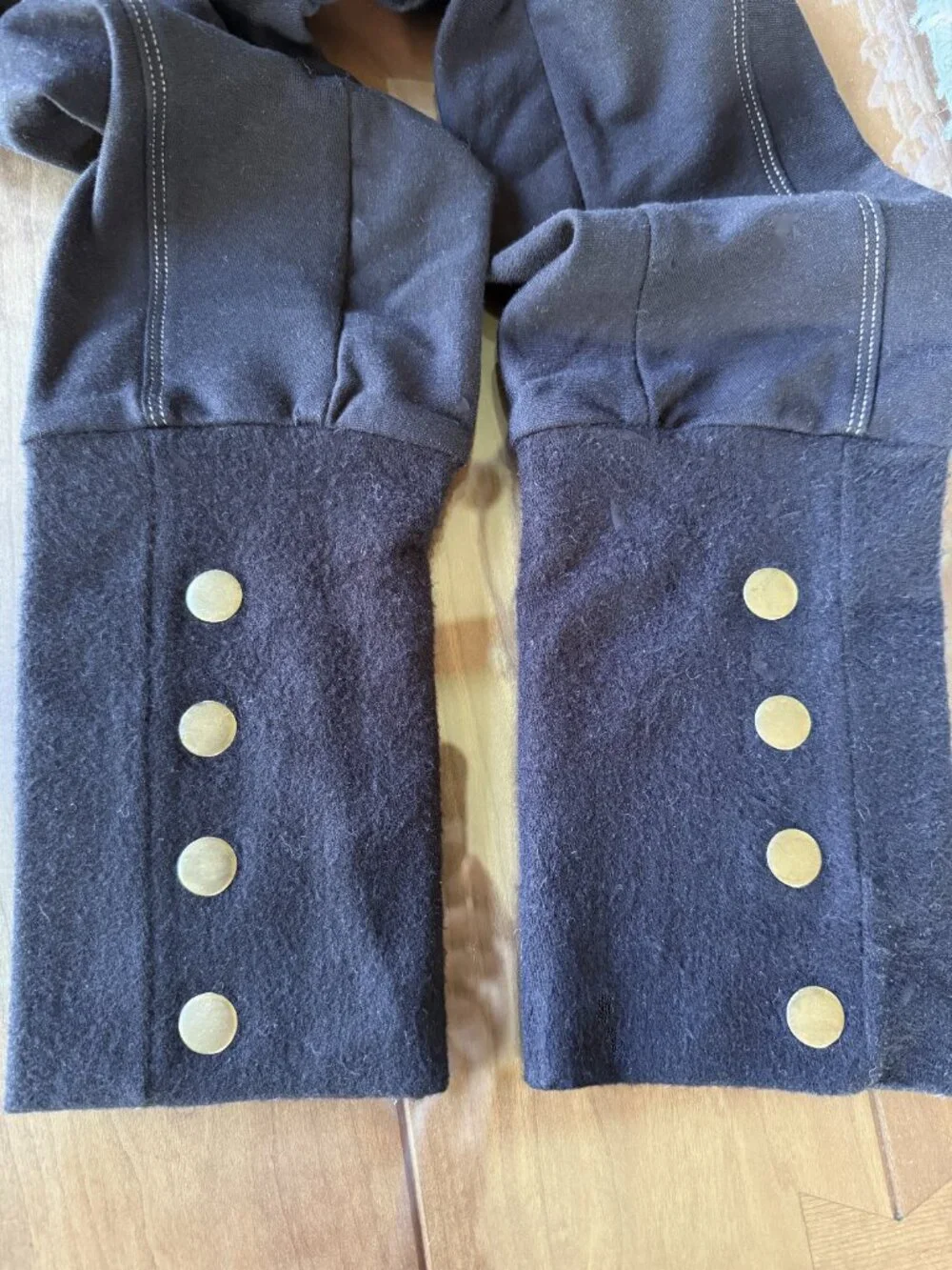 CROSSFOX Battalion Militia Trouser Leggings BLACK, NWOT - Picture 5 of 7